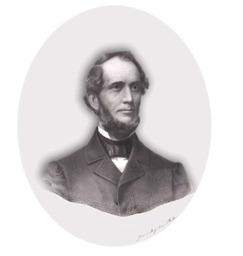 Dr. Henry Bigelow, 1st President of Newton Cemetery 1855-1866