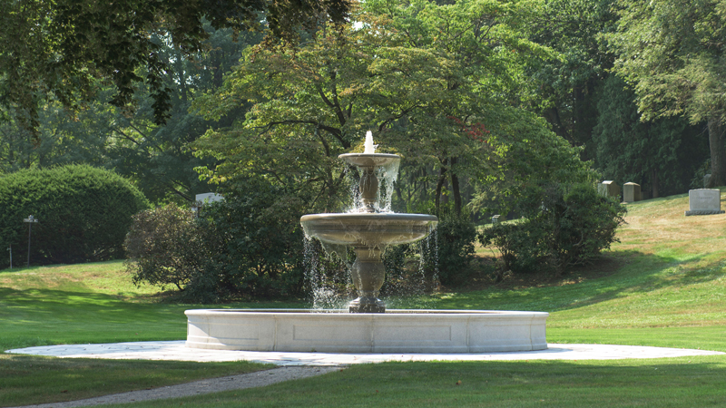 Newton Cemetery Fountain